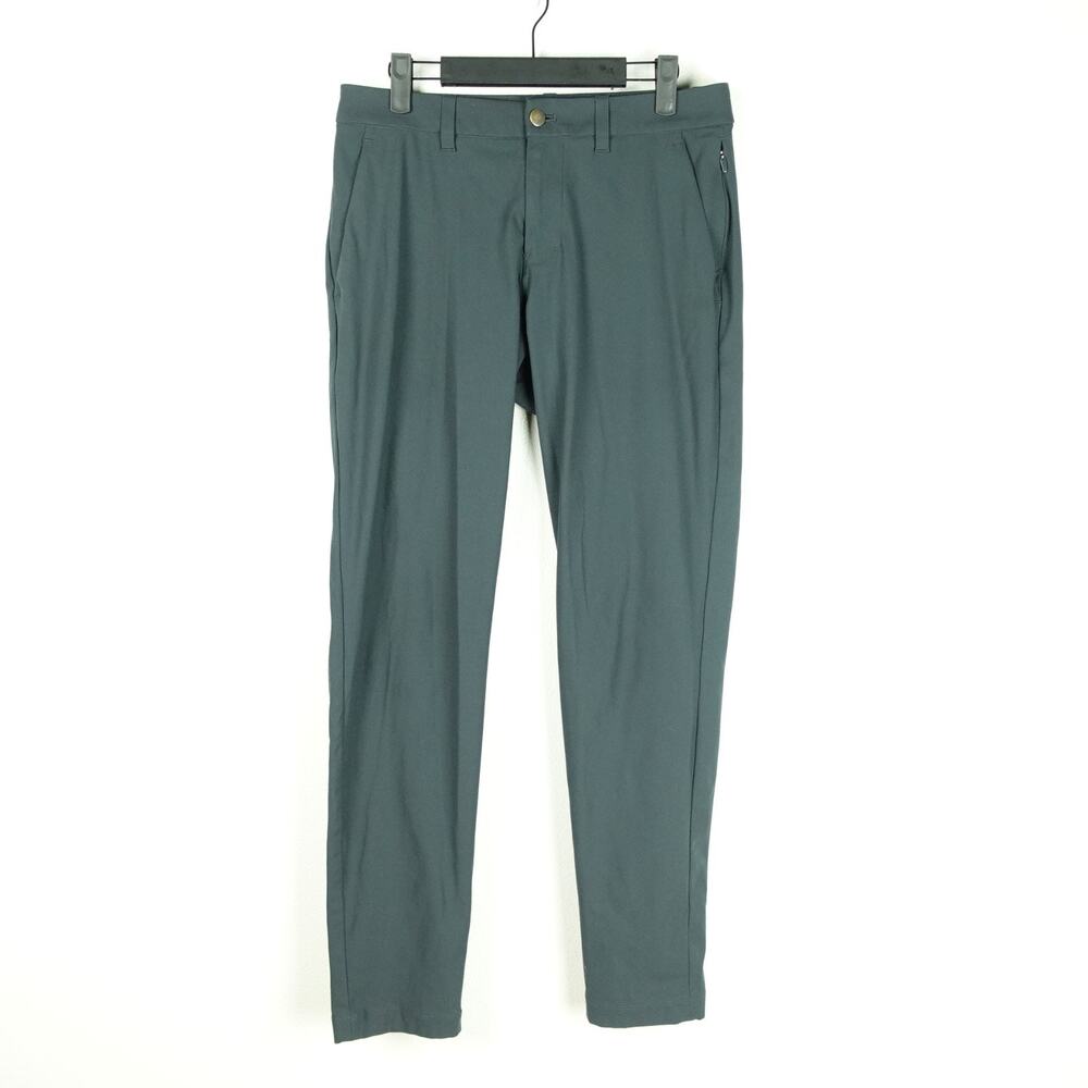 Lululemon Travel Pants SZ 30 ABC Slim Fit Trouser Lightweight Travel Business